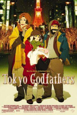 Poster phim Một Đêm Tuyết Phủ – Tokyo Godfathers (2003)