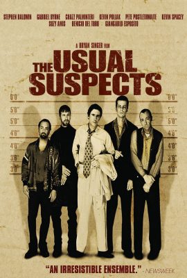 Poster phim Nghi Phạm Vô Hình – The Usual Suspects (1995)
