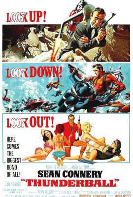 Poster phim Quả Cầu Sấm Sét – Thunderball (1965)