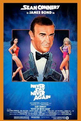 Poster phim Đừng Bao Giờ Nói Không Nữa – Never Say Never Again (1983)