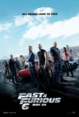 Poster phim Quá Nhanh Quá Nguy Hiểm 6 – Fast & Furious 6 (2013)
