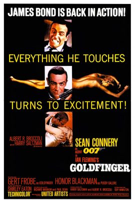 Poster phim Ngón Tay Vàng – Goldfinger (1964)