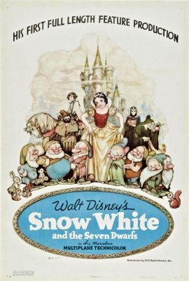 Poster phim Nàng Bạch Tuyết và bảy chú lùn – Snow White and the Seven Dwarfs (1937)