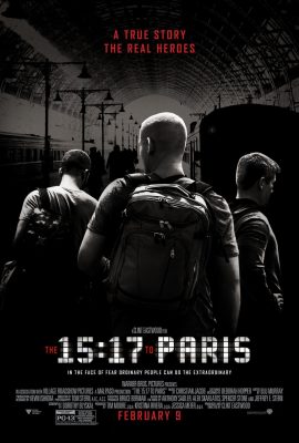 Poster phim Chuyến tàu 15h17 đến Paris – The 15:17 to Paris (2018)