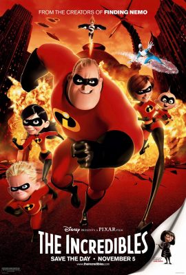 Poster phim Gia đình siêu nhân – The Incredibles (2004)