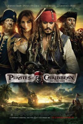 Poster phim Cướp biển vùng Caribê 4: Suối nguồn tươi trẻ – Pirates of the Caribbean: On Stranger Tides (2011)