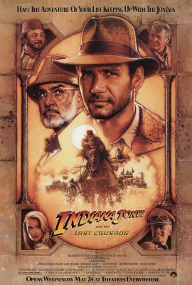 Poster phim Indiana Jones và Cuộc thập tự chinh cuối cùng (1989)