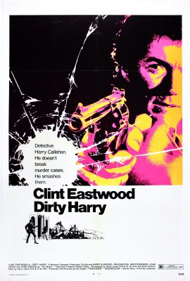 Poster phim Harry Bẩn Thỉu – Dirty Harry (1971)