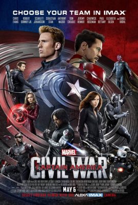Poster phim Captain America: Nội Chiến Siêu Anh Hùng – Captain America: Civil War (2016)