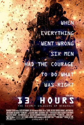 Poster phim 13 giờ: Lính ngầm Benghazi – 13 Hours: The Secret Soldiers of Benghazi (2016)