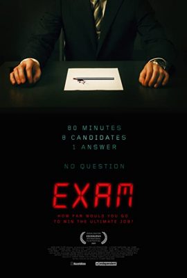 Poster phim Bài Kiểm Tra Bí Ẩn – Exam (2009)