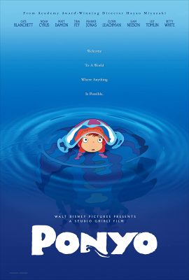Poster phim Cô bé người cá Ponyo – Ponyo (2008)