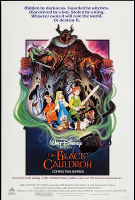 Poster phim Vạc Dầu Đen – The Black Cauldron (1985)