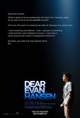 Poster phim Evan Hansen Thân Mến – Dear Evan Hansen (2021)