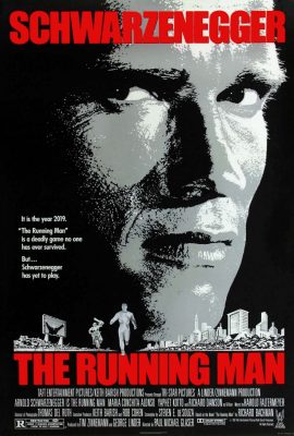 Poster phim Trốn Chạy Tử Thần – The Running Man (1987)