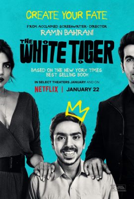 Poster phim Cọp Trắng – The White Tiger (2021)