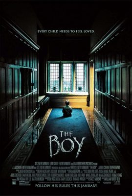 Poster phim Cậu Bé Ma – The Boy (2016)