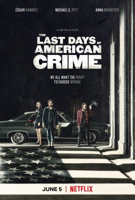Poster phim Tội Ác Cuối Cùng – The Last Days of American Crime (2020)