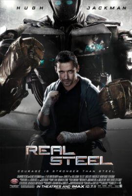 Poster phim Tay Đấm Thép – Real Steel (2011)