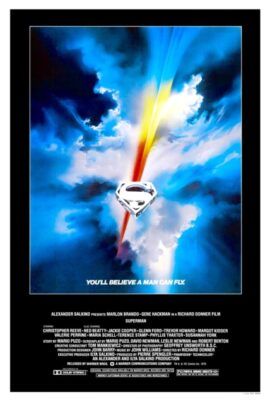 Poster phim Siêu Nhân – Superman (1978)