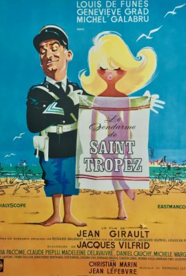 Poster phim Cảnh sát ở Saint-Tropez – Le gendarme de Saint-Tropez (1964)