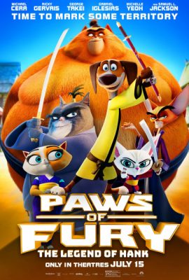 Poster phim Môn Phái Võ Mèo: Huyền Thoại Một Chú Chó – Paws of Fury: The Legend of Hank (2022)