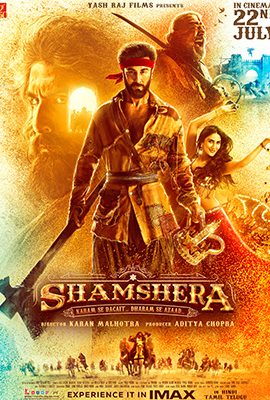 Poster phim Huyền thoại Shamshera (2022)