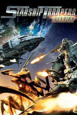 Poster phim Nhện Khổng Lồ: Quái Vật Vũ Trụ – Starship Troopers: Invasion (2012)