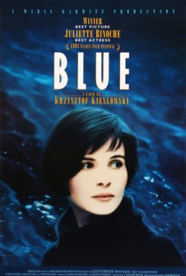 Poster phim Ba Sắc Màu: Xanh – Three Colors: Blue (1993)