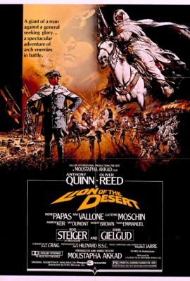 Poster phim Con Sư Tử Già Của Sa Mạc – The Lion of the Desert (1980)