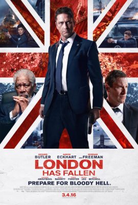 Poster phim London thất thủ – London Has Fallen (2016)