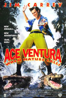 Poster phim Điệp vụ dơi trắng  – Ace Ventura: When Nature Calls (1995)