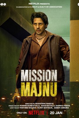 Poster phim Mật Vụ Majnu – Mission Majnu (2023)
