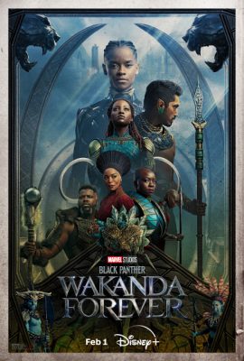 Poster phim Chiến binh Báo Đen: Wakanda bất diệt – Black Panther: Wakanda Forever (2022)
