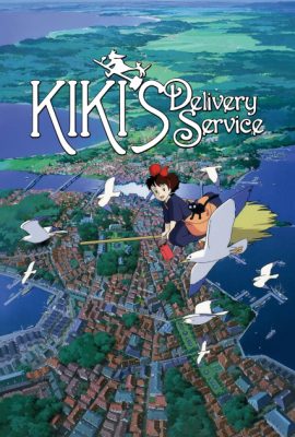 Poster phim Dịch vụ giao hàng của phù thủy Kiki – Kiki’s Delivery Service (1989)
