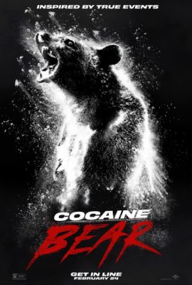 Poster phim Gấu Chơi Đồ – Cocaine Bear (2023)