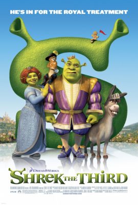 Poster phim Gã Chằn Tinh Tốt Bụng 3 – Shrek the Third (2007)
