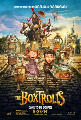 Poster phim Hội quái hộp – The Boxtrolls (2014)