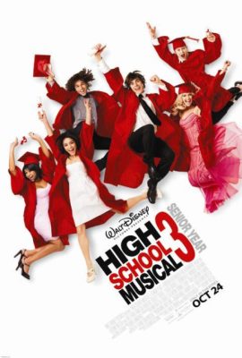 Poster phim Nhạc Kịch Trung Học 3: Lễ Tốt Nghiệp – High School Musical 3: Senior Year (2008)