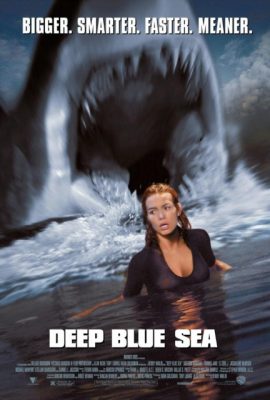 Poster phim Biển xanh sâu thẳm – Deep Blue Sea (1999)