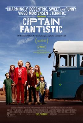 Poster phim Đội trưởng tuyệt vời – Captain Fantastic (2016)