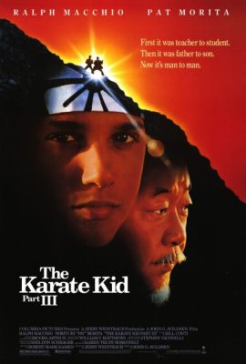 Poster phim Cậu bé Karate 3 – The Karate Kid Part III (1989)