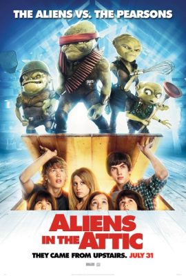 Poster phim Quái vật trên gác xép – Aliens in the Attic (2009)