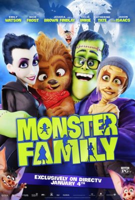 Poster phim Gia đình quái vật – Monster Family (2017)