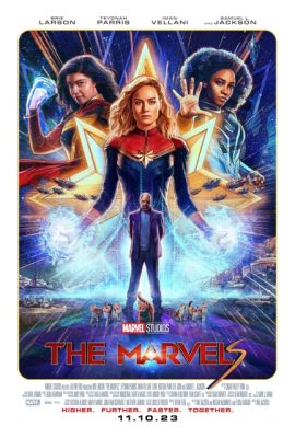 Poster phim Biệt đội Marvel – The Marvels (2023)
