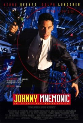 Poster phim Người vận chuyển dữ liệu – Johnny Mnemonic (1995)