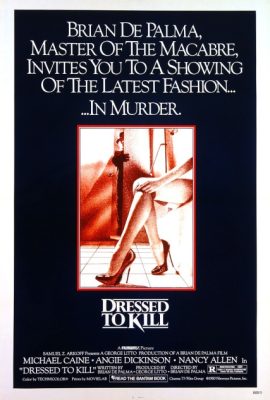 Poster phim Sát Thủ Bí Ẩn – Dressed to Kill (1980)