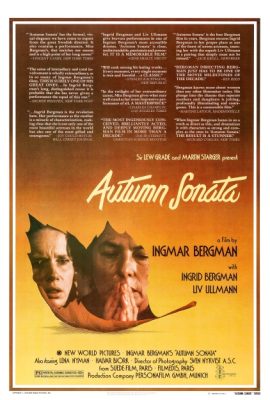Poster phim Bản Xô-Nát Mùa Thu – Autumn Sonata (1978)