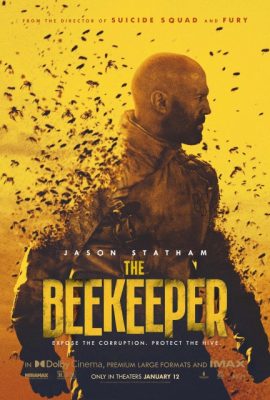 Poster phim Mật Vụ Ong – The Beekeeper (2024)