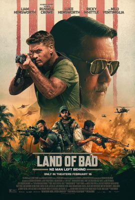 Poster phim Trận Chiến Tàn Khốc – Land of Bad (2024)